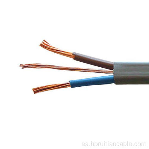 PVC CORE CORE CORE DE COPOR CABLE DE CABLA+CABLE DE TIERRA